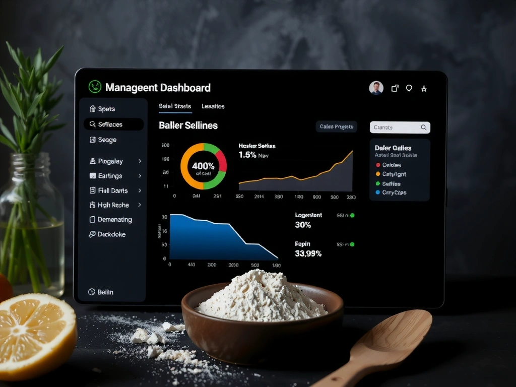 Management dashboard interface